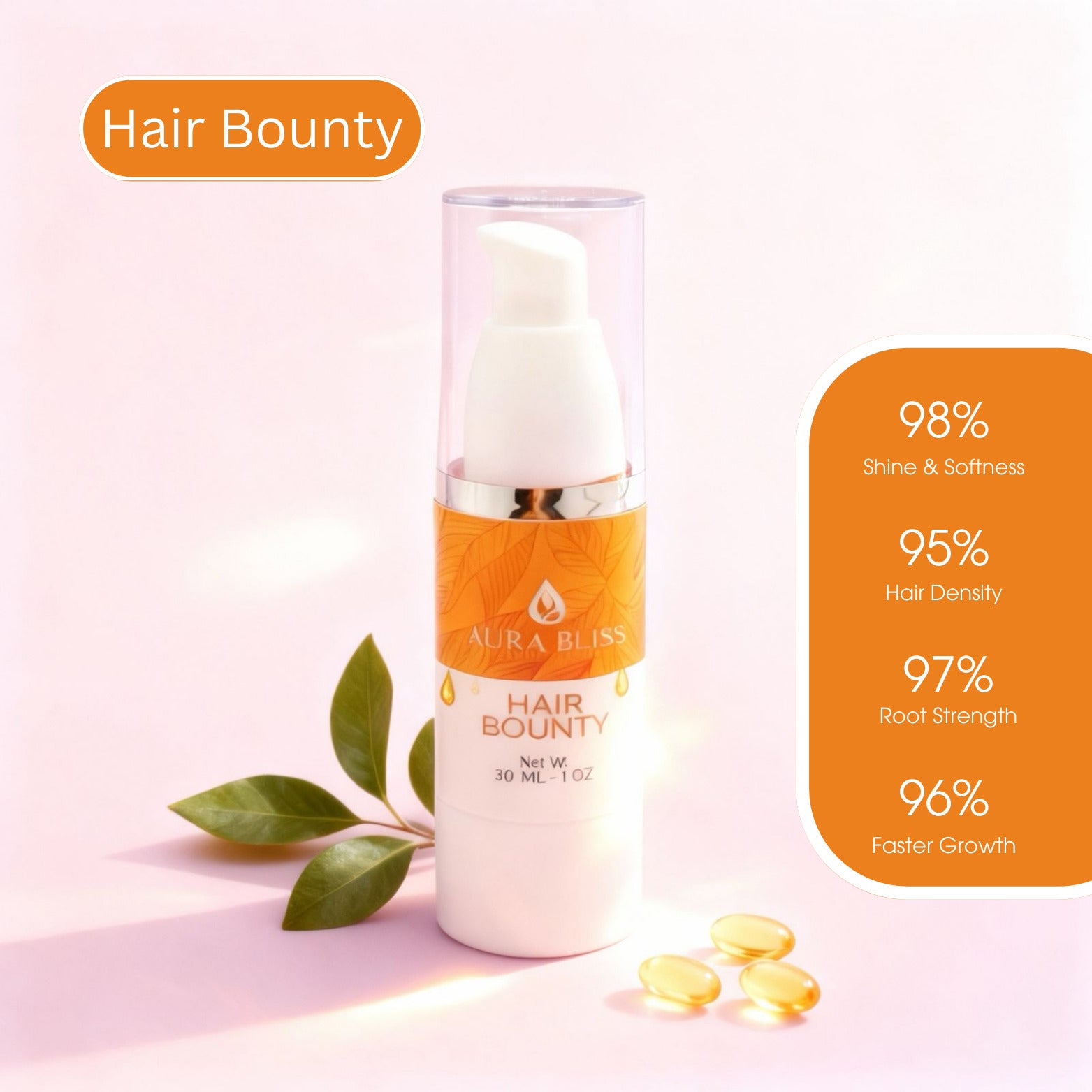 Hair Bounty Serum for all hair types and fixes hair problems