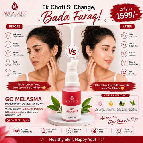 Dark Spot & Melasma Serum — Vitamin C, Alpha Arbutin & Kojic Acid