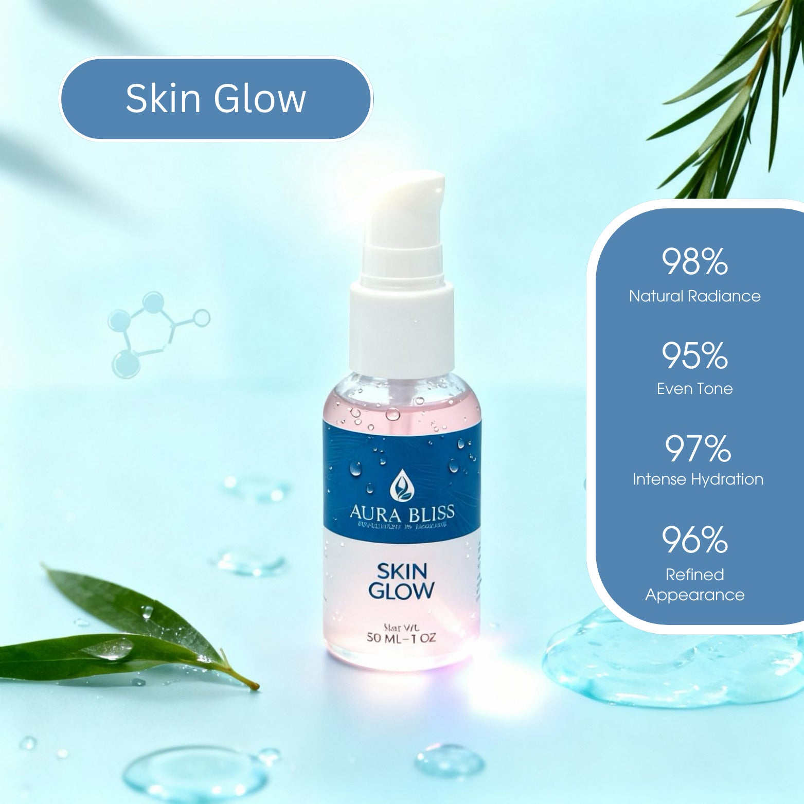 Skin Glow - Korean Glass Skin Whitening Serum