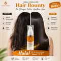AuraBliss Hair Restore Serum bottle — anti hair fall treatment with Onion Oil and Biotin
